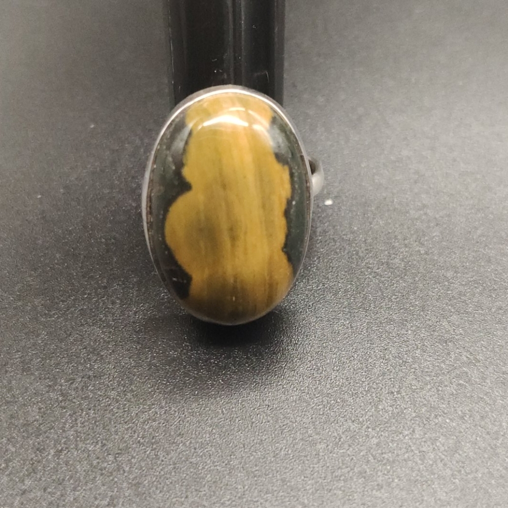 Semi Precious Stone Silver Ring 💎